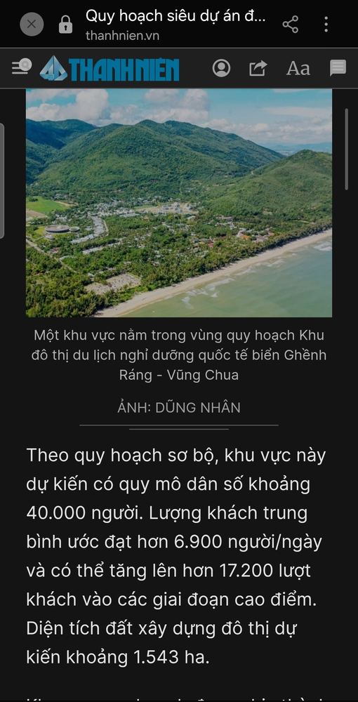 겐랑-붕추아 국제 해양관광 복합도시 (개발계획)