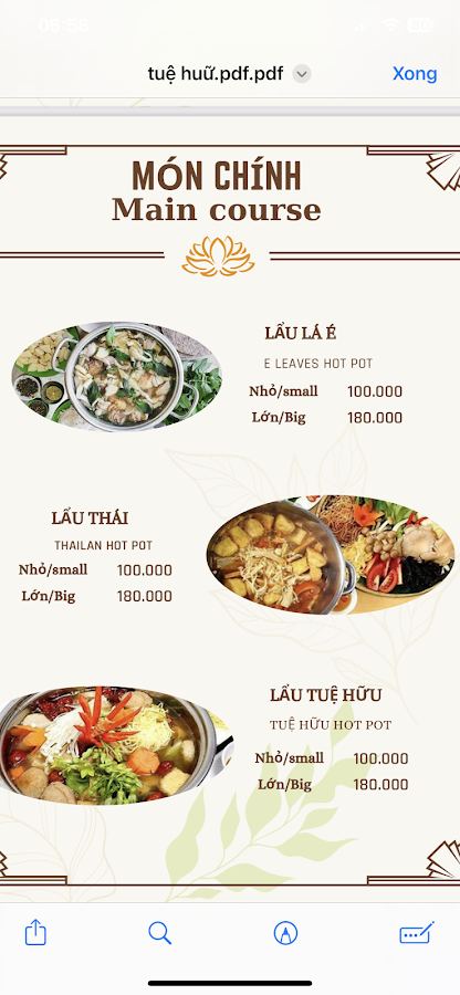 뚜에흐우 채식식당