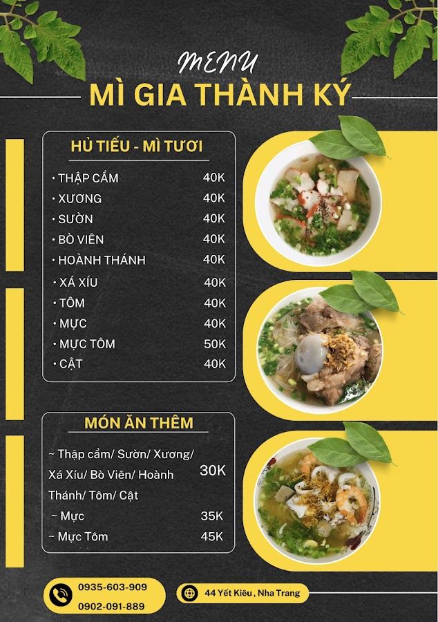Tiệm Mì Gia Thành Ký