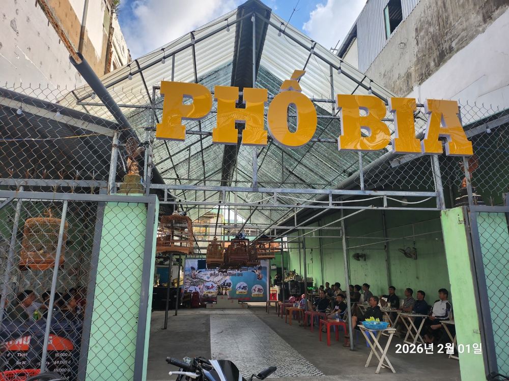 포비아(PHO BIA) 앞 새소리 감상 구경