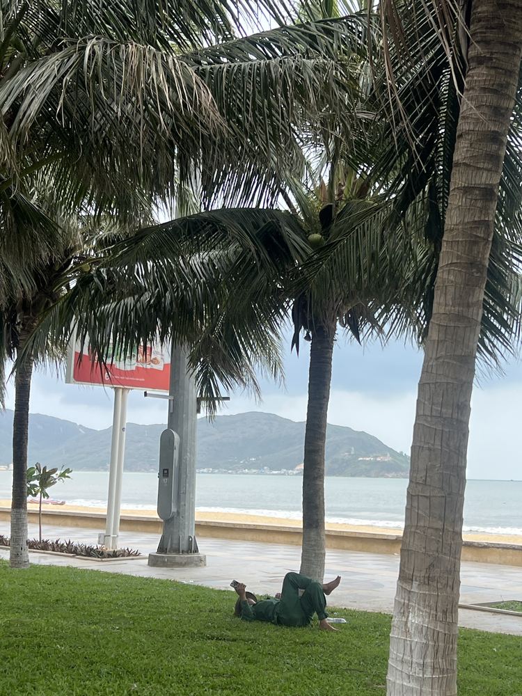 꾸이년 시내 해변