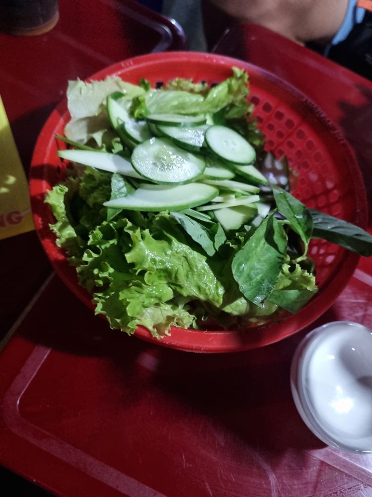 뚜이호아 해변 반짱느엉 노점